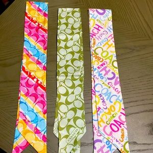 Coach scarfs, great condition